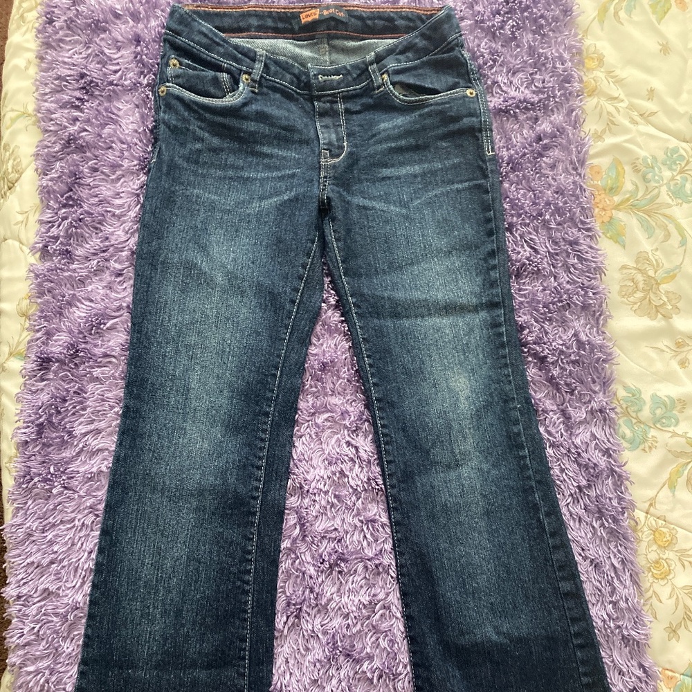 Girls Levi’s Bootcut Jean Size 10 Reg